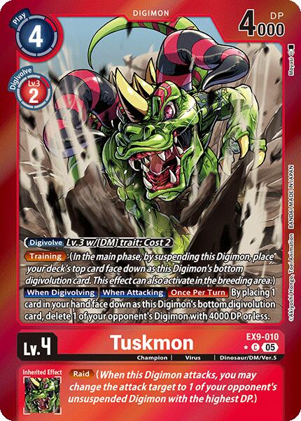 Tuskmon [EX9-010] (Limited Foil) [Versus Monsters] | Enigma On Main