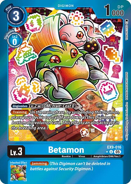 Betamon [EX9-016] (Limited Foil) [Versus Monsters] | Enigma On Main