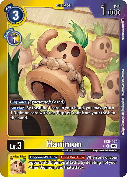 Hanimon [EX9-024] (Limited Foil) [Versus Monsters] | Enigma On Main