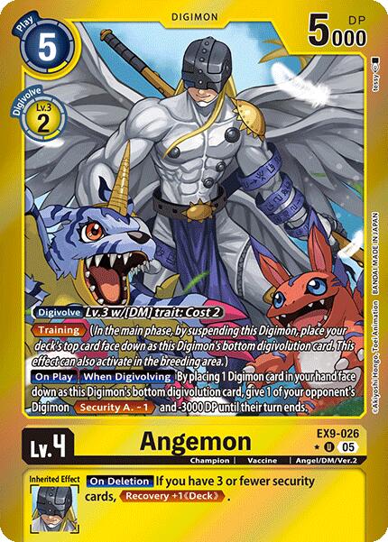 Angemon [EX9-026] (Limited Foil) [Versus Monsters] | Enigma On Main