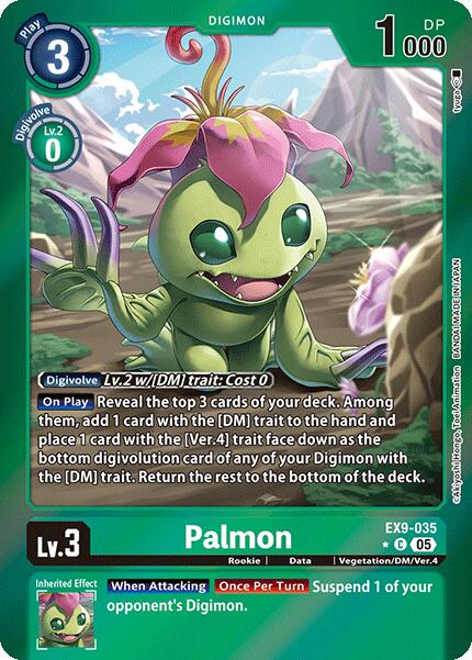 Palmon [EX9-035] (Limited Foil) [Versus Monsters] | Enigma On Main