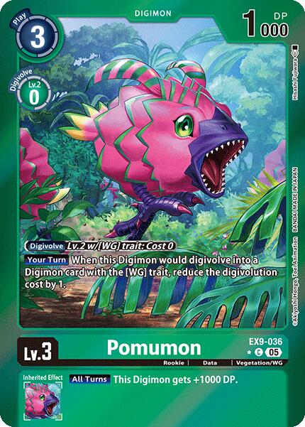 Pomumon [EX9-036] (Limited Foil) [Versus Monsters] | Enigma On Main