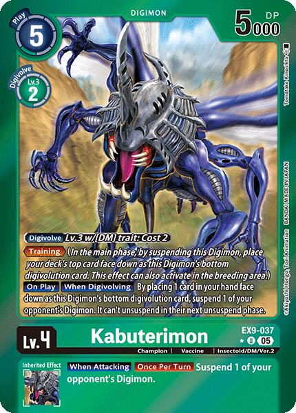 Kabuterimon [EX9-037] (Limited Foil) [Versus Monsters] | Enigma On Main