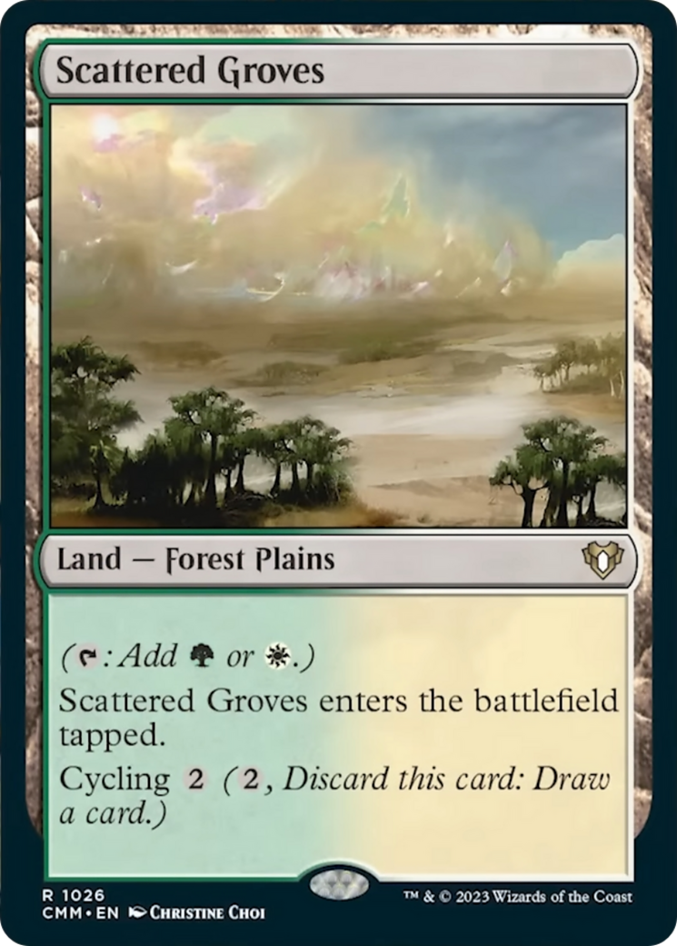 Scattered Groves [Commander Masters] | Enigma On Main