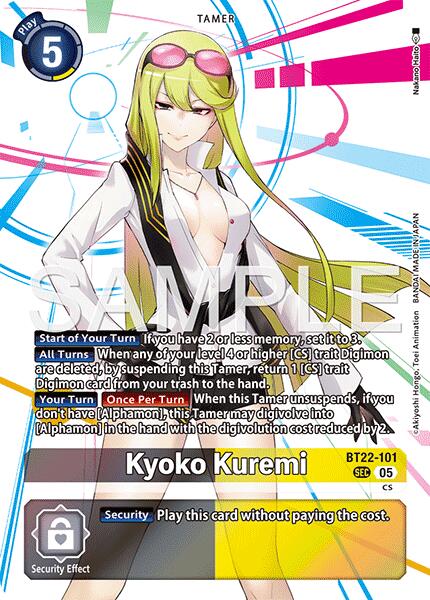 Kyoko Kuremi [BT22-101] [Cyber Eden] | Enigma On Main