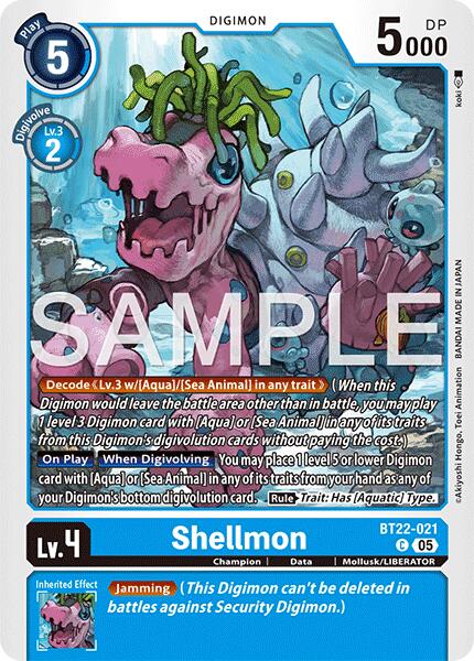 Shellmon [BT22-021] [Cyber Eden] | Enigma On Main