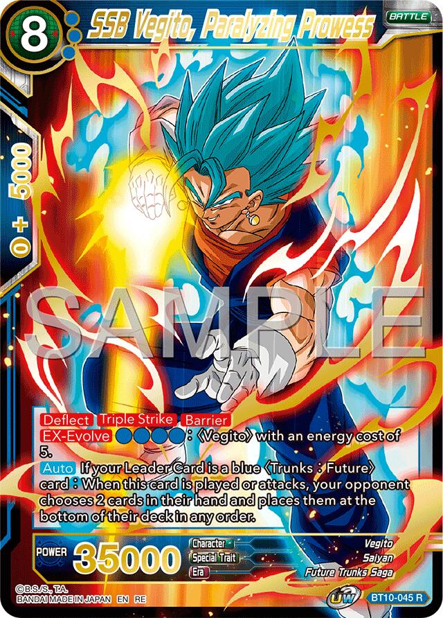 SSB Vegito, Paralyzing Prowess (Reprint) (BT10-045) [Premium Anniversary Box 2025] | Enigma On Main