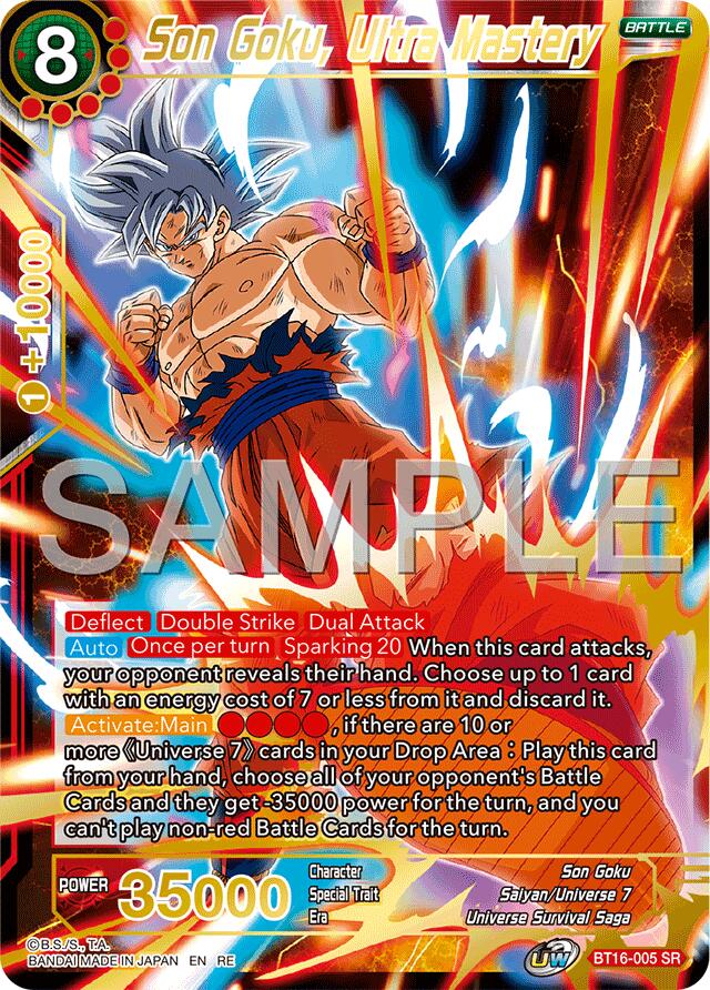 Son Goku, Ultra Mastery (Reprint) (BT16-005) [Premium Anniversary Box 2025] | Enigma On Main