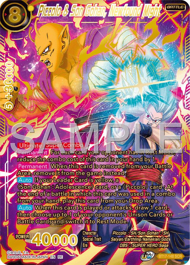 Piccolo & Son Gohan, Newfound Might (Alternate Art) (BT17-148) [Premium Anniversary Box 2025] | Enigma On Main