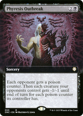 Phyresis Outbreak (Extended Art) [Phyrexia: All Will Be One Commander] | Enigma On Main