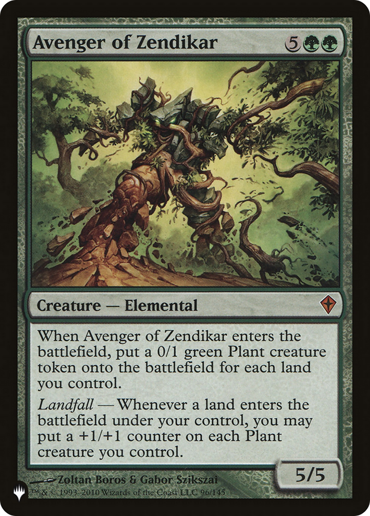 Avenger of Zendikar [The List] | Enigma On Main