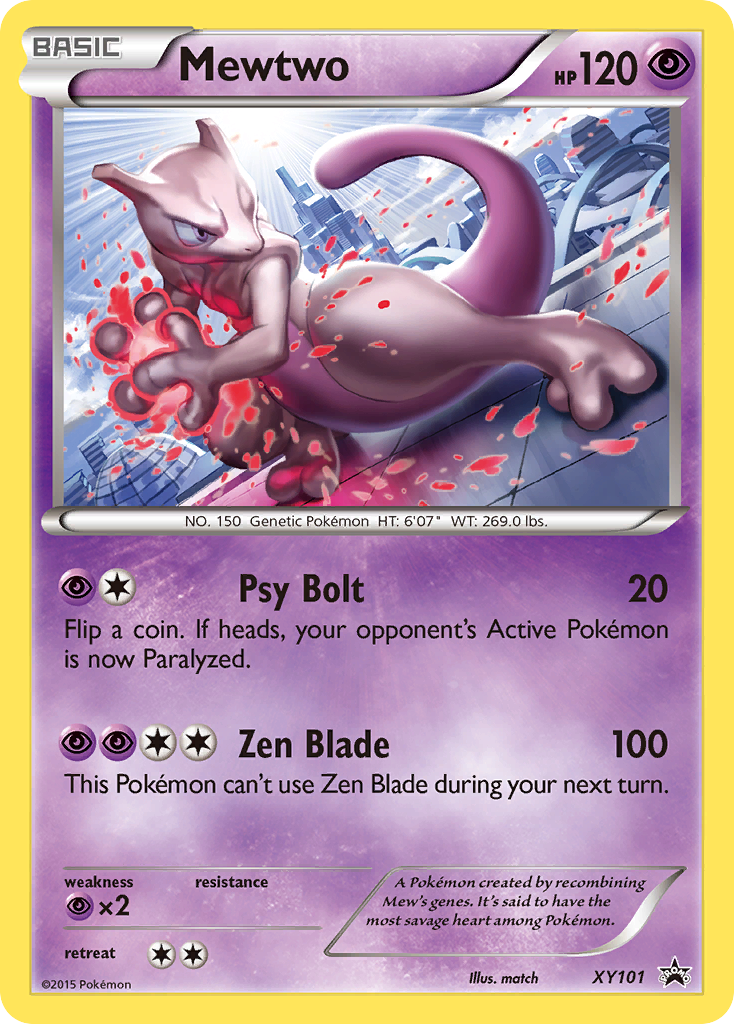 Mewtwo (XY101) [XY: Black Star Promos] | Enigma On Main