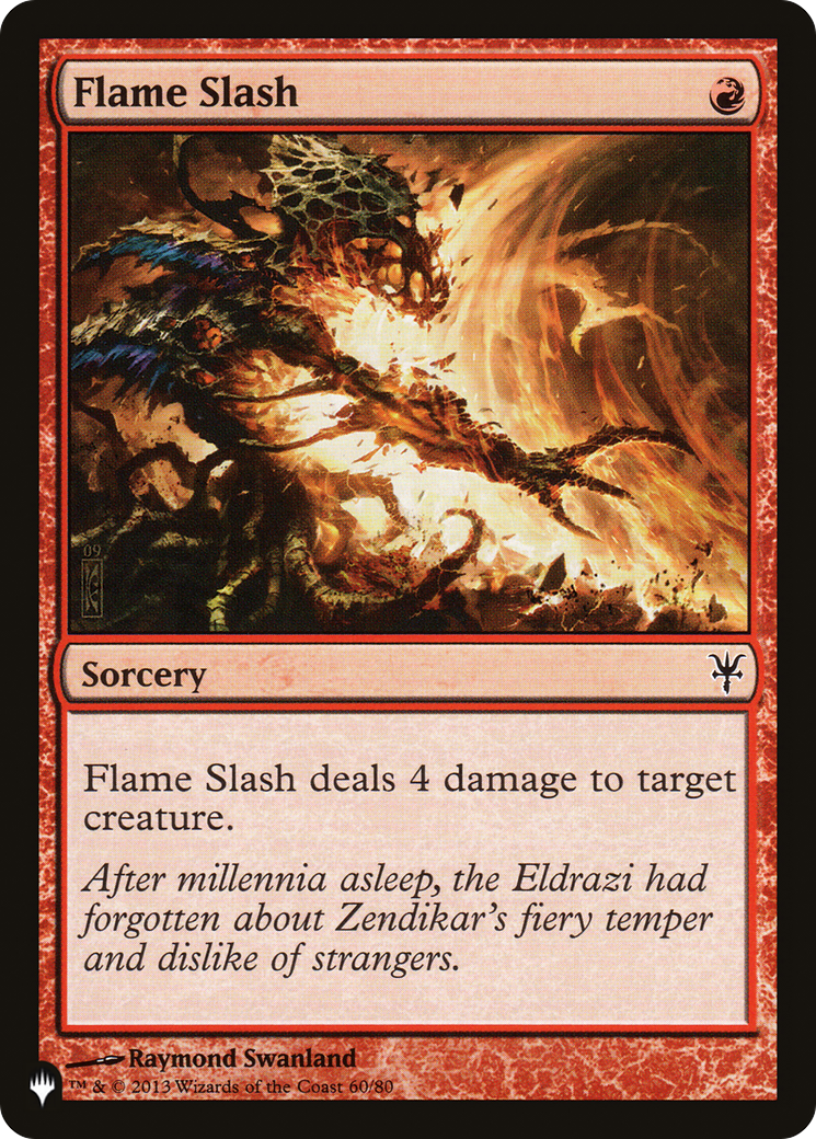 Flame Slash [The List] | Enigma On Main