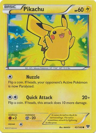 Pikachu (42/146) (2014 Movie Promo) [Miscellaneous Cards] | Enigma On Main