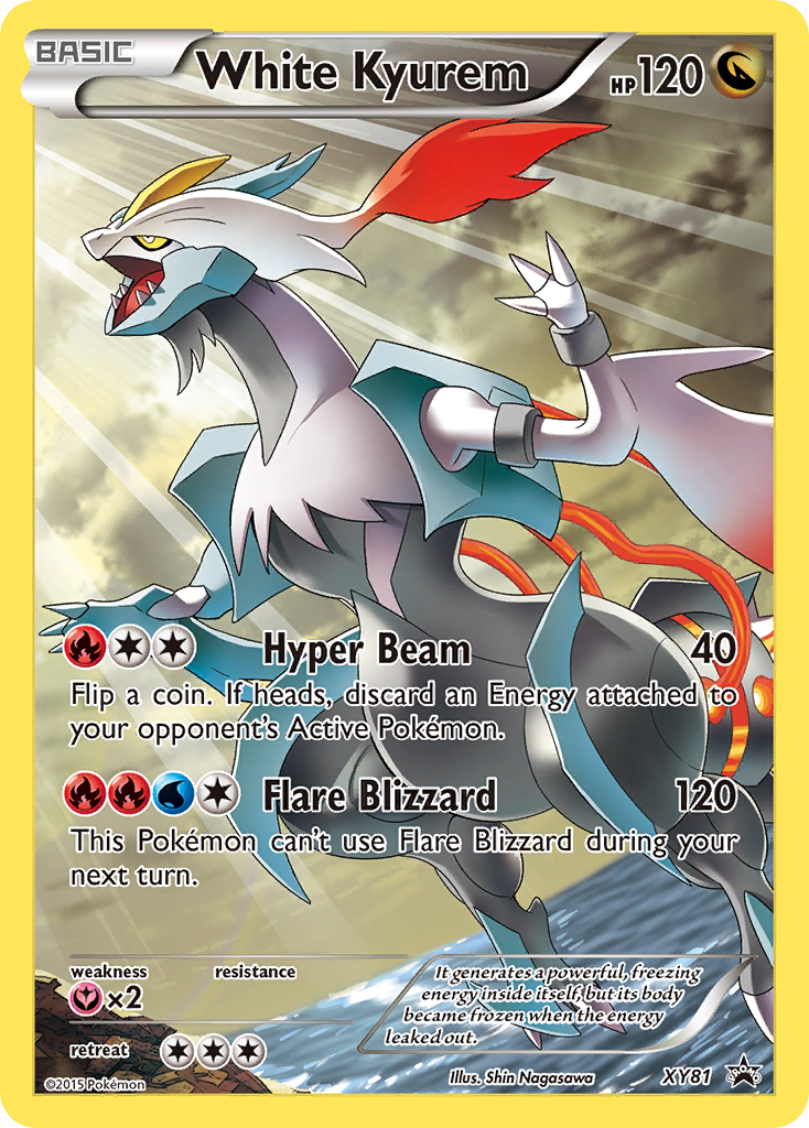 White Kyurem (XY81) (Full Art Promo) [XY: Black Star Promos] | Enigma On Main