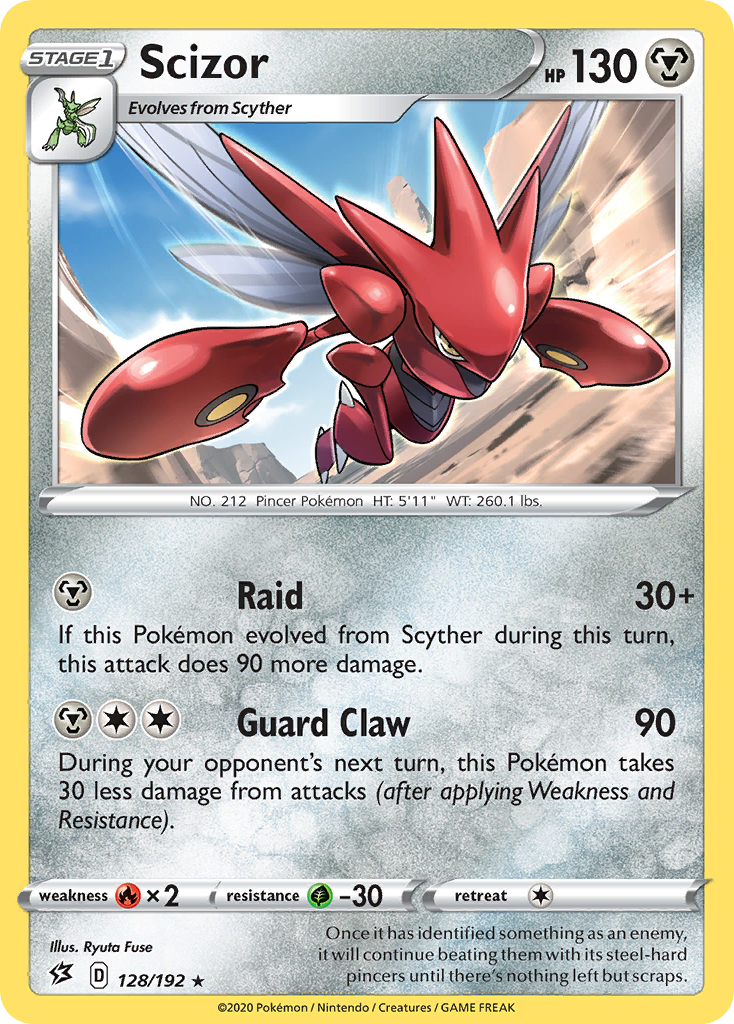 Scizor (128/192) [Sword & Shield: Rebel Clash] | Enigma On Main