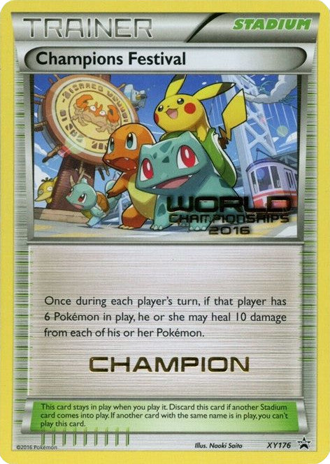 Champions Festival (XY176) (2016 Champion) [XY: Black Star Promos] | Enigma On Main