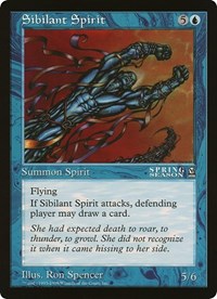 Sibilant Spirit (Oversized) [Oversize Cards] | Enigma On Main