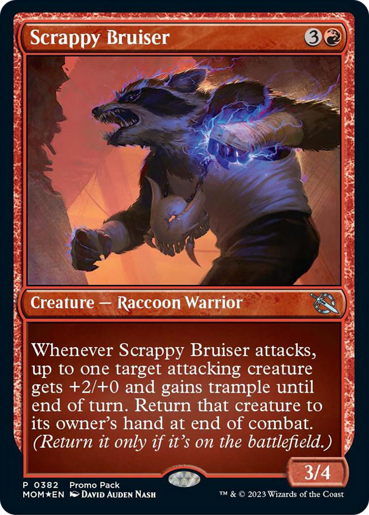 Scrappy Bruiser (Promo Pack) [March of the Machine Promos] | Enigma On Main