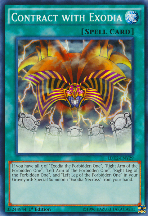 Contract with Exodia [LDK2-ENY29] Common | Enigma On Main