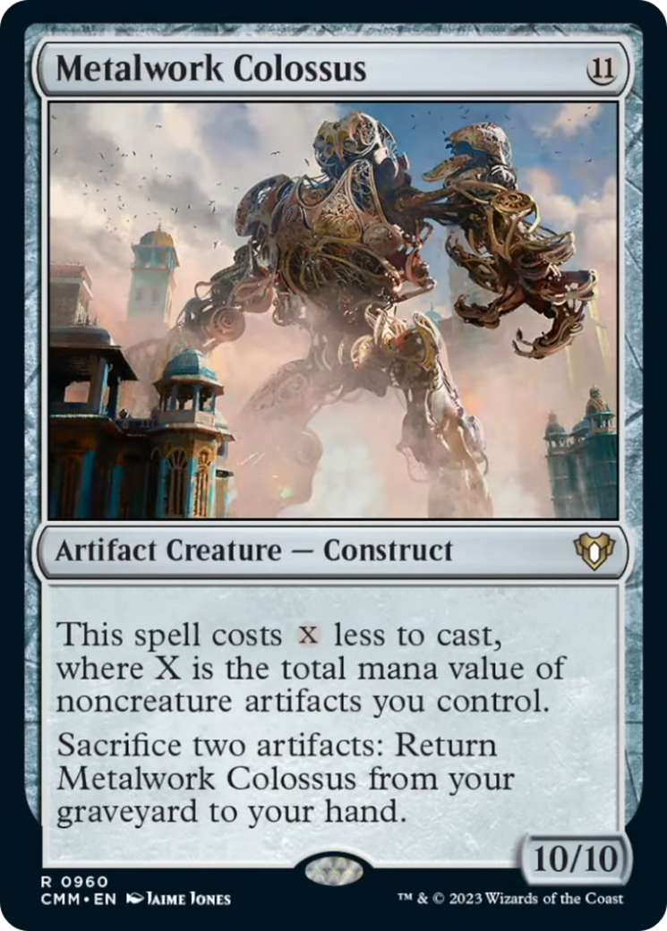 Metalwork Colossus [Commander Masters] | Enigma On Main