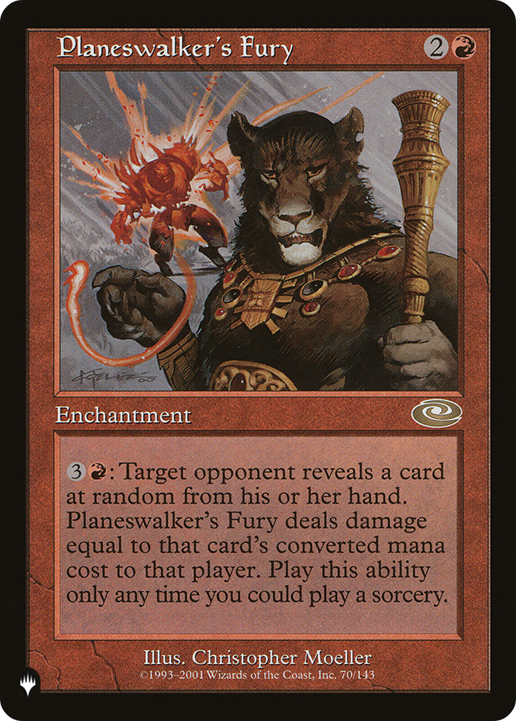 Planeswalker's Fury [The List] | Enigma On Main