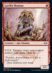 Gorilla Shaman (Foil Etched) [Modern Horizons 2] | Enigma On Main