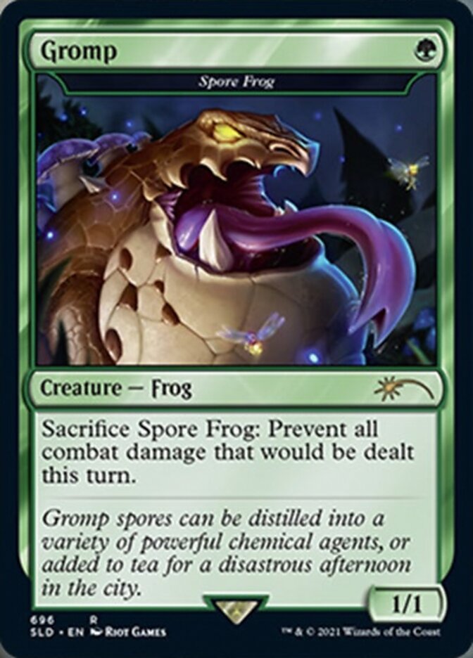 Spore Frog - Gromp [Secret Lair Drop Promos] | Enigma On Main