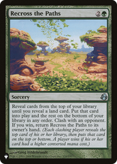 Recross the Paths [The List Reprints] | Enigma On Main