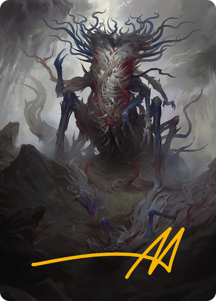 Azlask, the Swelling Scourge Art Card (Gold-Stamped Signature) [Modern Horizons 3 Art Series] | Enigma On Main