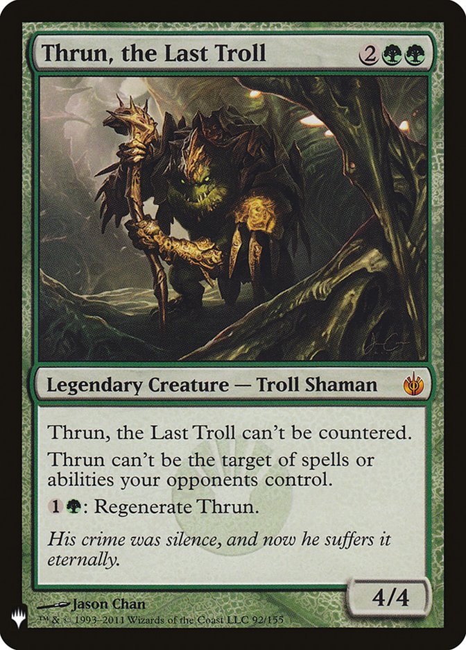 Thrun, the Last Troll [Mystery Booster] | Enigma On Main