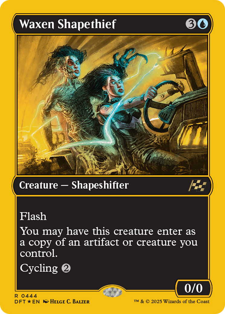 Waxen Shapethief (First-Place Foil) [Aetherdrift] | Enigma On Main