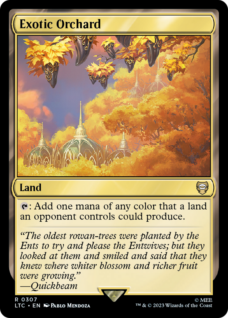 Exotic Orchard [The Lord of the Rings: Tales of Middle-Earth Commander] | Enigma On Main