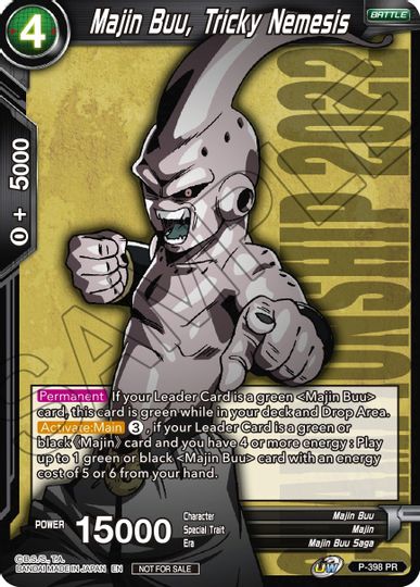 Majin Buu, Tricky Nemesis (P-398) [Promotion Cards] | Enigma On Main