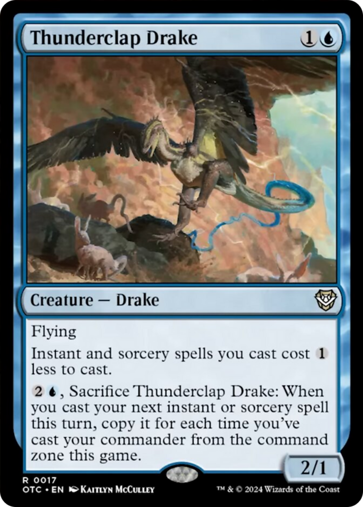 Thunderclap Drake [Outlaws of Thunder Junction Commander] | Enigma On Main