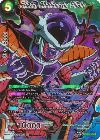 Frieza, Charismatic Villain (SPR) (BT10-075) [Rise of the Unison Warrior 2nd Edition] | Enigma On Main