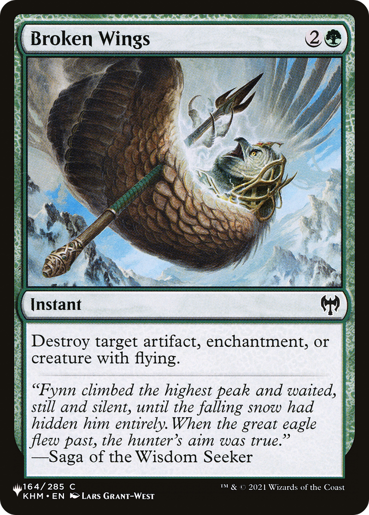 Broken Wings [The List Reprints] | Enigma On Main