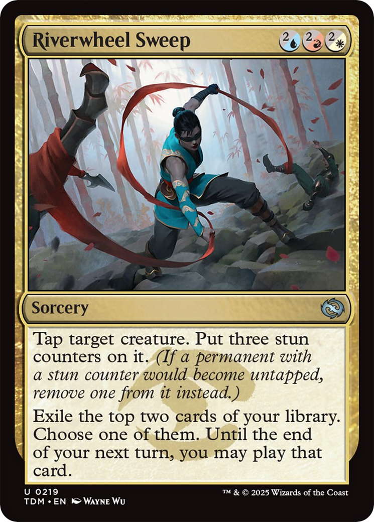 Riverwheel Sweep [Tarkir: Dragonstorm] | Enigma On Main