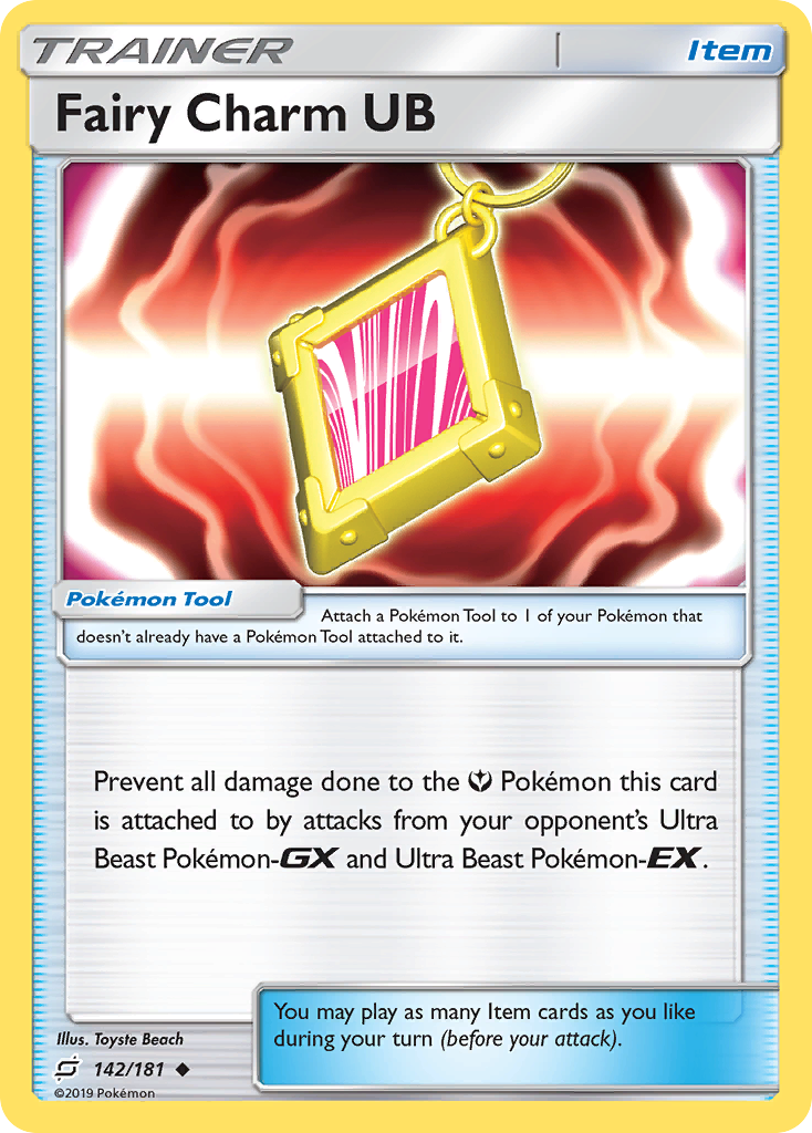 Fairy Charm UB (142/181) [Sun & Moon: Team Up] | Enigma On Main