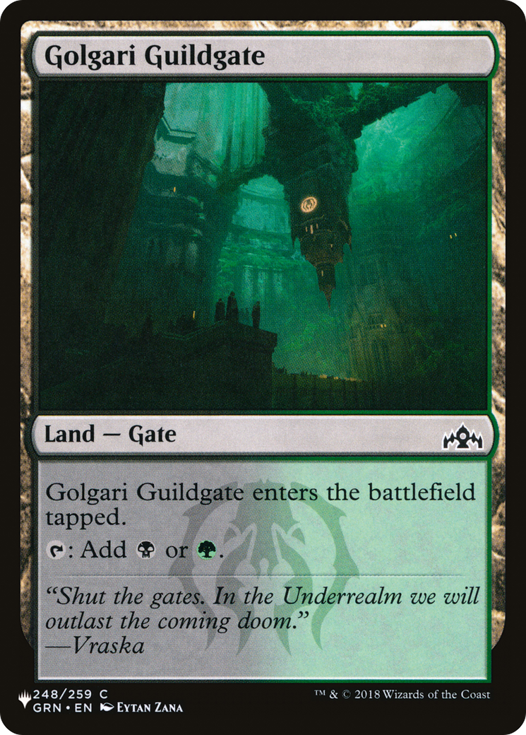 Golgari Guildgate [The List] | Enigma On Main