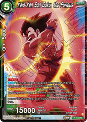 Kaio-Ken Son Goku, the Furious (Zenkai Series Tournament Pack Vol.1) (P-414) [Tournament Promotion Cards] | Enigma On Main