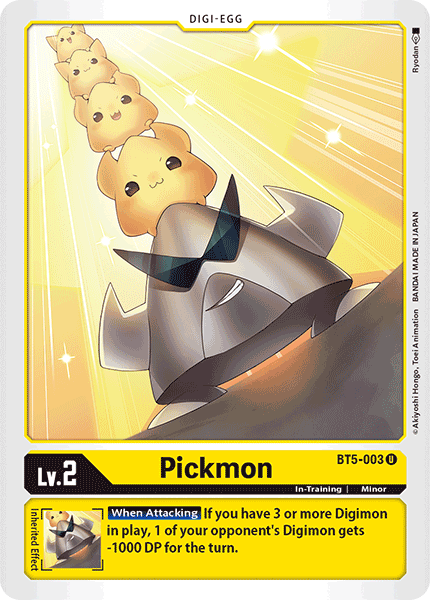 Pickmon [BT5-003] [Battle of Omni] | Enigma On Main