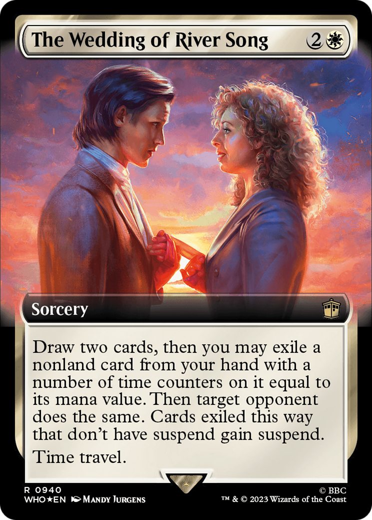 The Wedding of River Song (Extended Art) (Surge Foil) [Doctor Who] | Enigma On Main