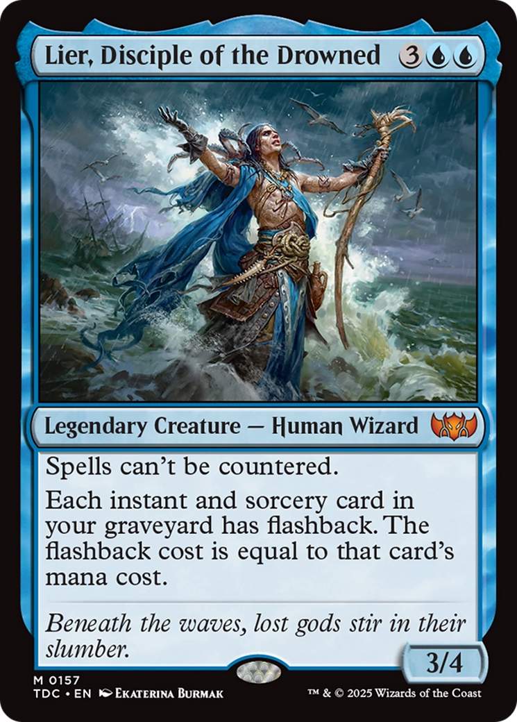 Lier, Disciple of the Drowned [Tarkir: Dragonstorm Commander] | Enigma On Main