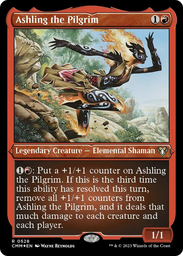 Ashling the Pilgrim (Foil Etched) [Commander Masters] | Enigma On Main