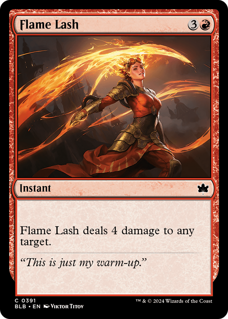 Flame Lash [Bloomburrow] | Enigma On Main