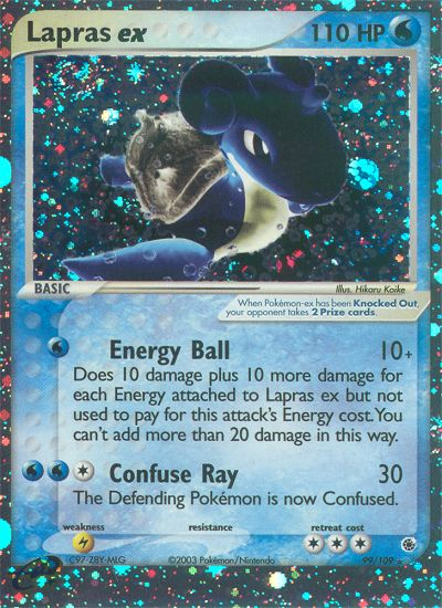 Lapras ex (99/109) [EX: Ruby & Sapphire] | Enigma On Main