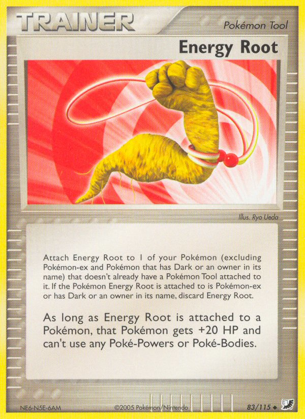 Energy Root (83/115) [EX: Unseen Forces] | Enigma On Main