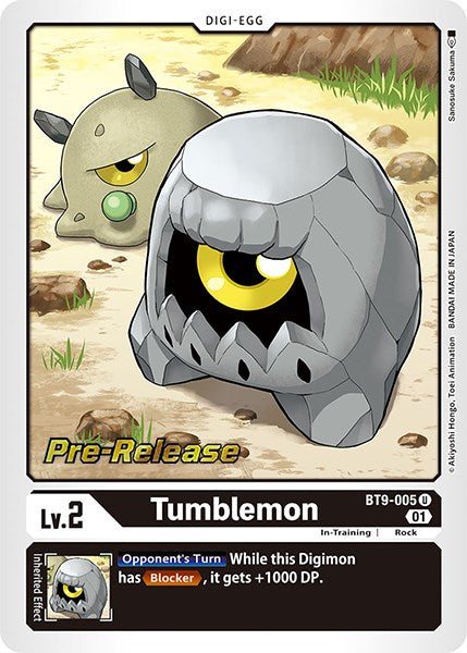 Tumblemon [BT9-005] [X Record Pre-Release Promos] | Enigma On Main