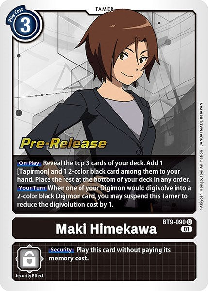 Maki Himekawa [BT9-090] [X Record Pre-Release Promos] | Enigma On Main